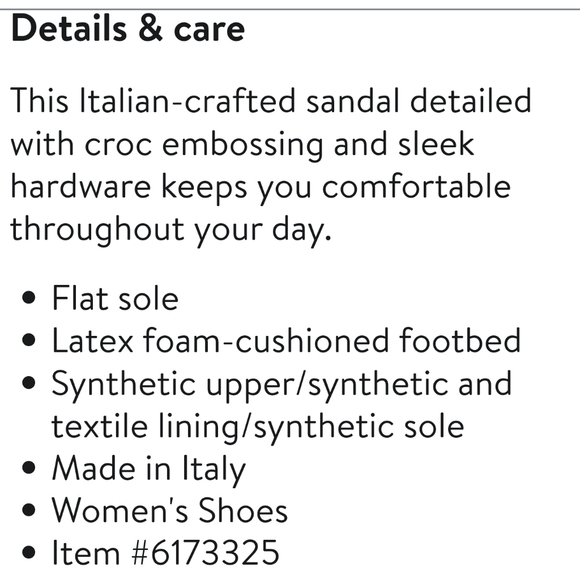 Tuscany Easy Streets blue croc embossed faux leather slides size 7.5 - Picture 12 of 12